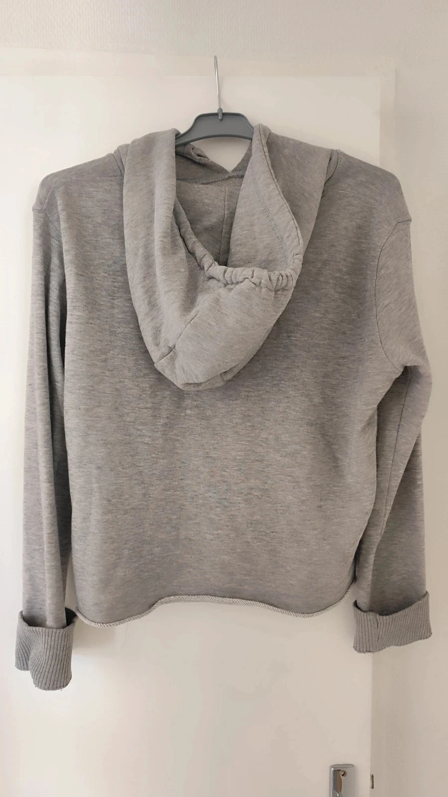 Women's gray mid-length hoodie sweatshirt size 38 - Kangol – photo 6